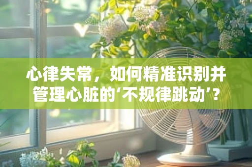 心律失常，如何精准识别并管理心脏的‘不规律跳动’？