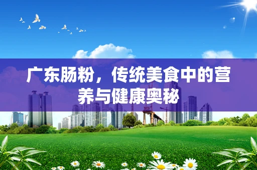 广东肠粉，传统美食中的营养与健康奥秘
