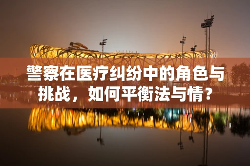 警察在医疗纠纷中的角色与挑战，如何平衡法与情？
