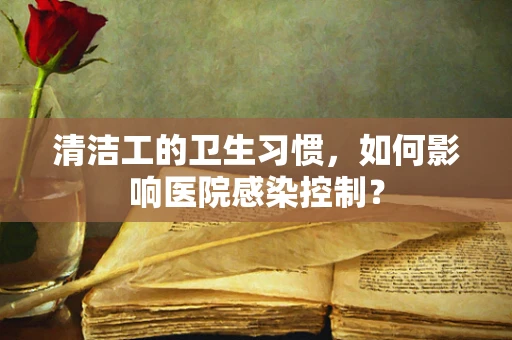 清洁工的卫生习惯，如何影响医院感染控制？