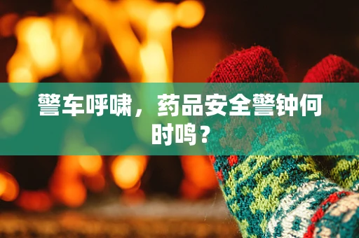警车呼啸，药品安全警钟何时鸣？