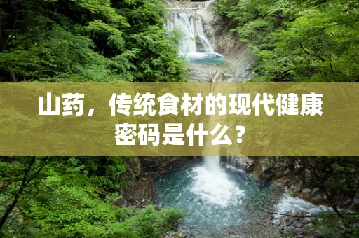 山药，传统食材的现代健康密码是什么？