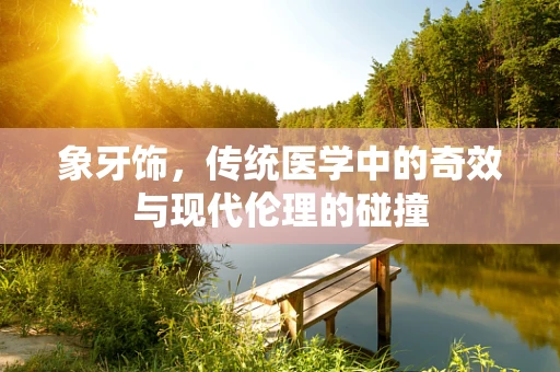 象牙饰，传统医学中的奇效与现代伦理的碰撞