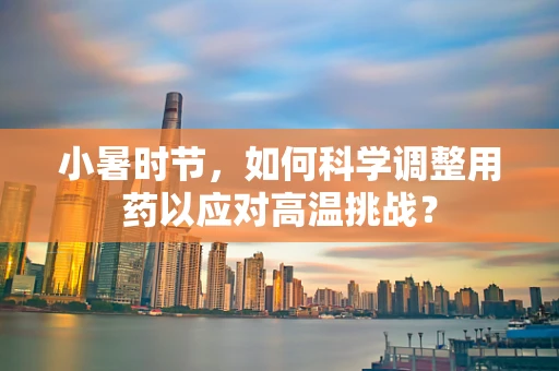 小暑时节，如何科学调整用药以应对高温挑战？