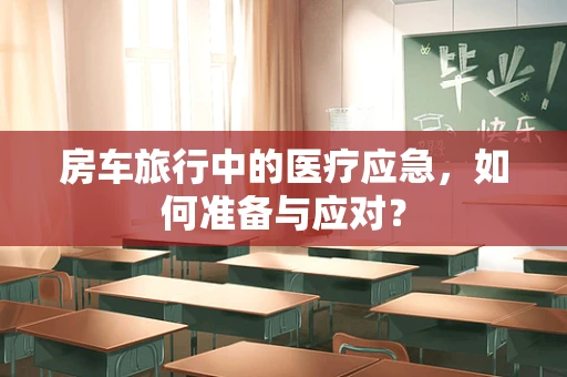 房车旅行中的医疗应急，如何准备与应对？
