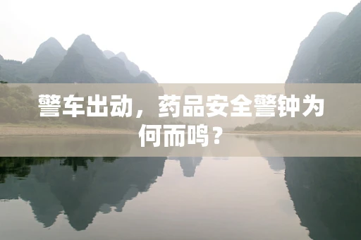 警车出动，药品安全警钟为何而鸣？
