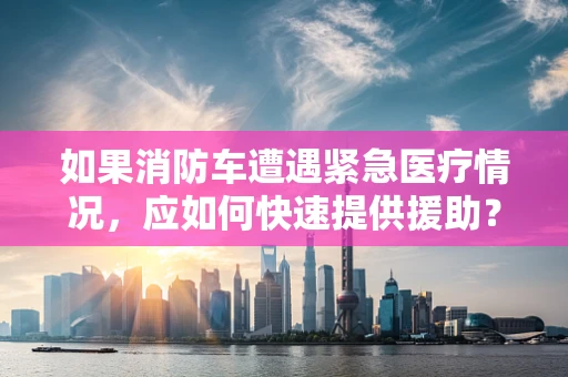 如果消防车遭遇紧急医疗情况，应如何快速提供援助？