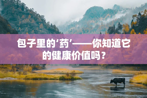 包子里的‘药’——你知道它的健康价值吗？