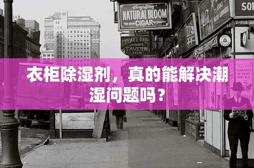衣柜除湿剂，真的能解决潮湿问题吗？
