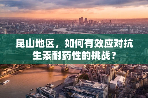 昆山地区，如何有效应对抗生素耐药性的挑战？