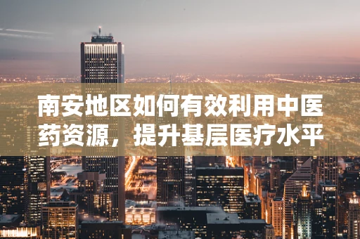 南安地区如何有效利用中医药资源，提升基层医疗水平？