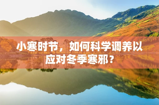 小寒时节，如何科学调养以应对冬季寒邪？