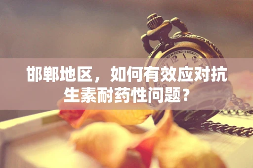 邯郸地区，如何有效应对抗生素耐药性问题？
