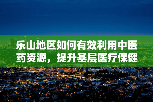 乐山地区如何有效利用中医药资源，提升基层医疗保健水平？