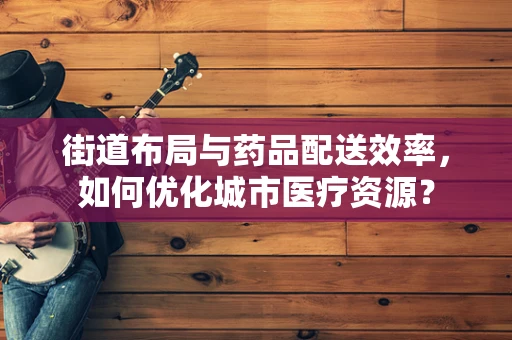 街道布局与药品配送效率，如何优化城市医疗资源？
