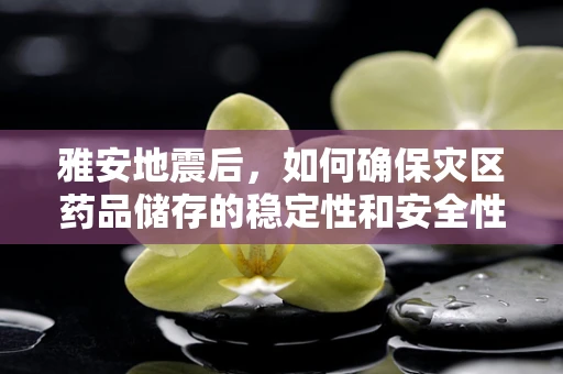 雅安地震后，如何确保灾区药品储存的稳定性和安全性？