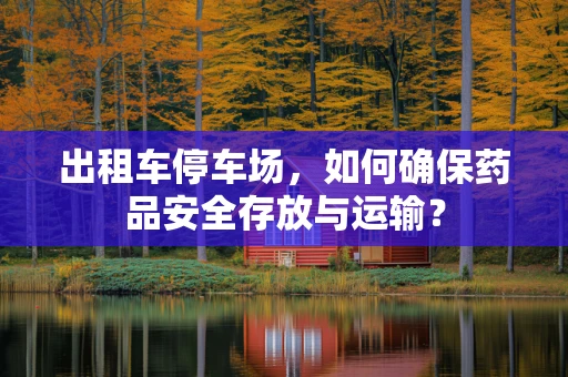 出租车停车场，如何确保药品安全存放与运输？