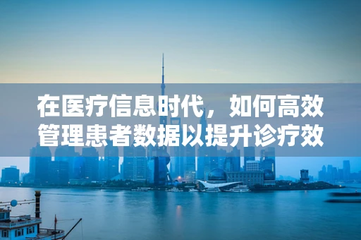 在医疗信息时代，如何高效管理患者数据以提升诊疗效率？