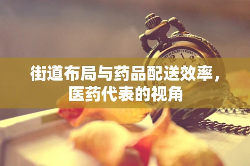 街道布局与药品配送效率，医药代表的视角