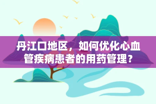 丹江口地区，如何优化心血管疾病患者的用药管理？