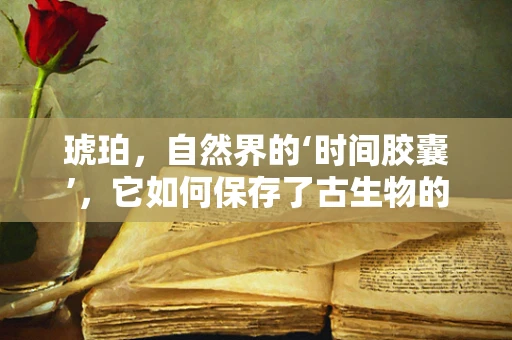 琥珀，自然界的‘时间胶囊’，它如何保存了古生物的秘密？