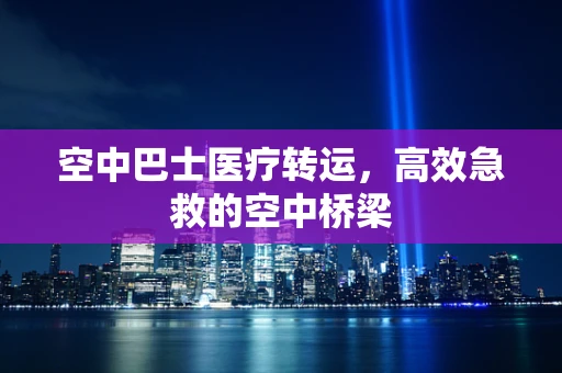 空中巴士医疗转运，高效急救的空中桥梁