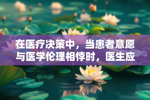 在医疗决策中，当患者意愿与医学伦理相悖时，医生应何去何从？