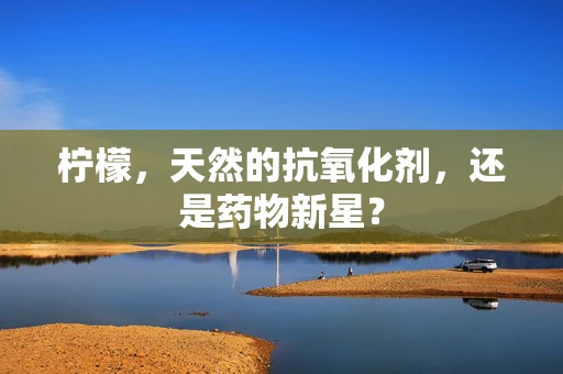 柠檬，天然的抗氧化剂，还是药物新星？