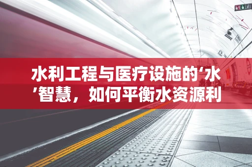 水利工程与医疗设施的‘水’智慧，如何平衡水资源利用？