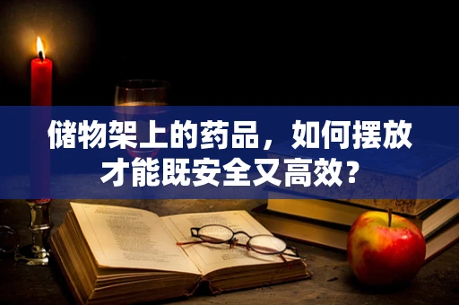 储物架上的药品，如何摆放才能既安全又高效？