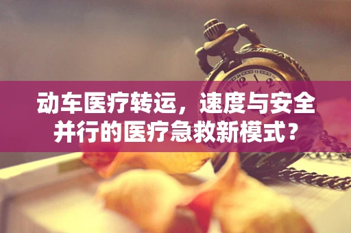 动车医疗转运，速度与安全并行的医疗急救新模式？