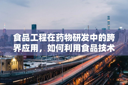 食品工程在药物研发中的跨界应用，如何利用食品技术提升药物稳定性和生物利用度？