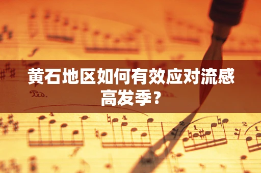 黄石地区如何有效应对流感高发季？