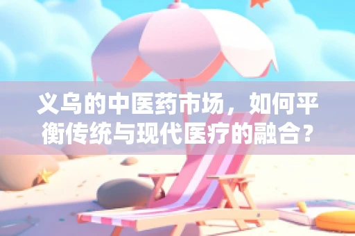 义乌的中医药市场，如何平衡传统与现代医疗的融合？
