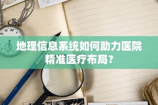 地理信息系统如何助力医院精准医疗布局？