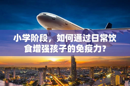 小学阶段，如何通过日常饮食增强孩子的免疫力？