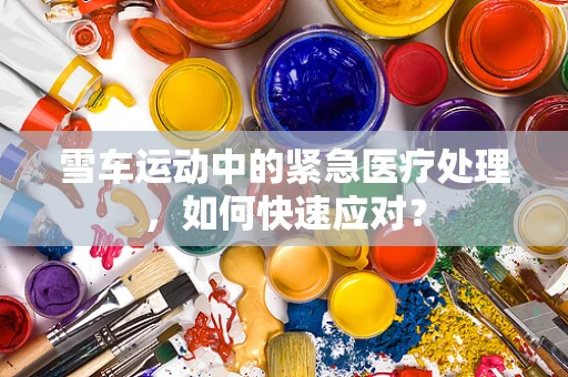 雪车运动中的紧急医疗处理，如何快速应对？