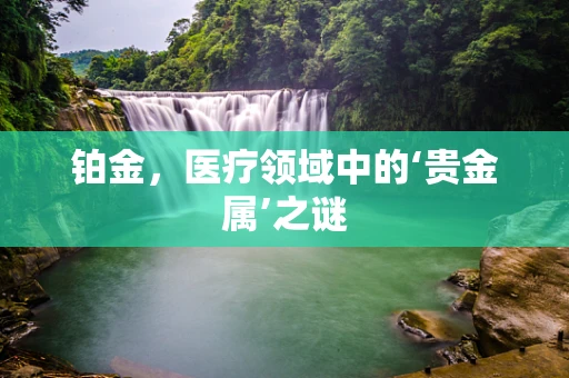 铂金，医疗领域中的‘贵金属’之谜