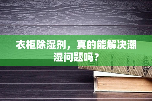 衣柜除湿剂，真的能解决潮湿问题吗？
