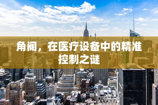 角阀，在医疗设备中的精准控制之谜