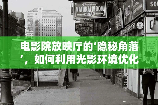 电影院放映厅的‘隐秘角落’，如何利用光影环境优化药品信息传递？