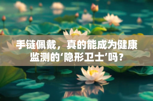 手链佩戴，真的能成为健康监测的‘隐形卫士’吗？