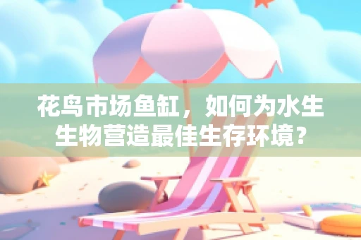 花鸟市场鱼缸，如何为水生生物营造最佳生存环境？