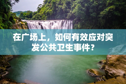 在广场上，如何有效应对突发公共卫生事件？