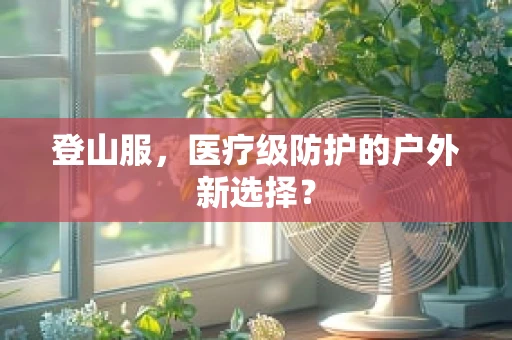 登山服，医疗级防护的户外新选择？