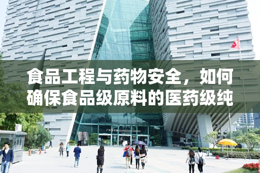 食品工程与药物安全，如何确保食品级原料的医药级纯净？
