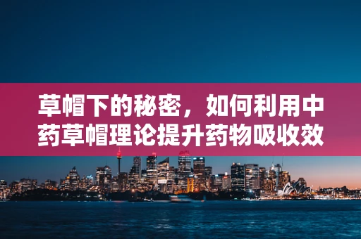 草帽下的秘密，如何利用中药草帽理论提升药物吸收效率？