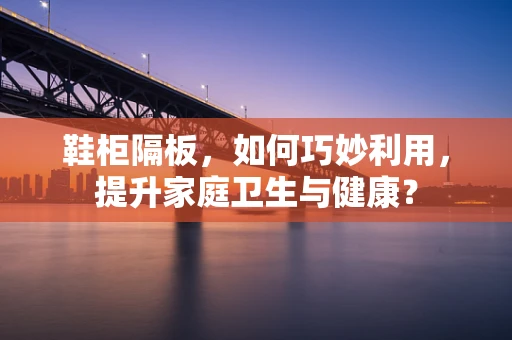 鞋柜隔板，如何巧妙利用，提升家庭卫生与健康？