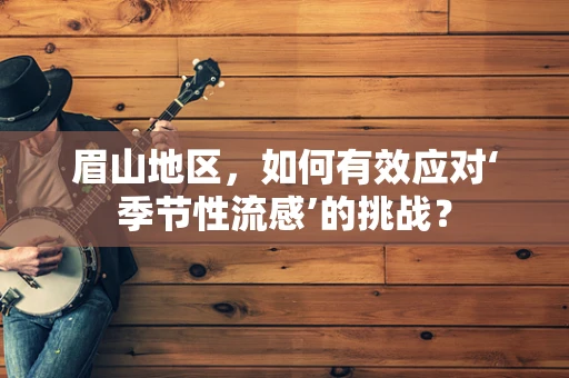 眉山地区，如何有效应对‘季节性流感’的挑战？