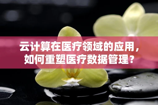 云计算在医疗领域的应用，如何重塑医疗数据管理？